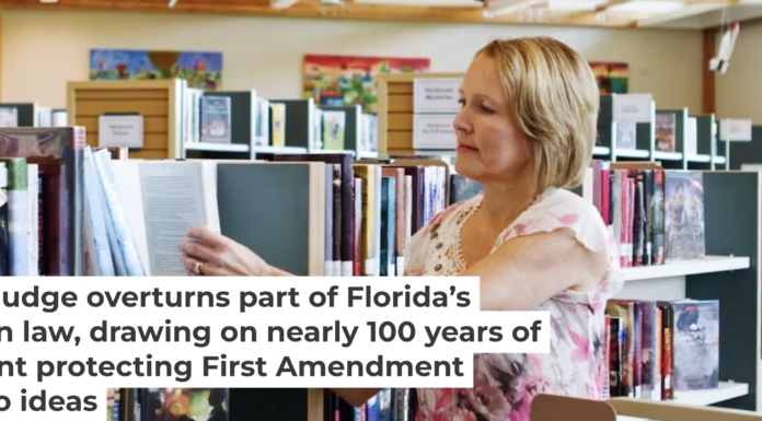 Some school librarians in Florida have found themselves in the midst of controversy over complaints of “obscene” titles in their libraries. Trish233/iStock via Getty Images